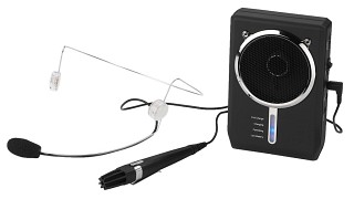 mobile PA systems: Voice amplifiers and Microphones, Portable digital voice amplifier WAP-7D