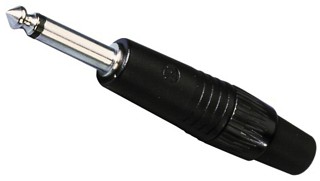 Stecker und Kupplungen: Klinke 6,3 mm, NEUTRIK-6,3-mm-Klinkenstecker NP-2CBAGP