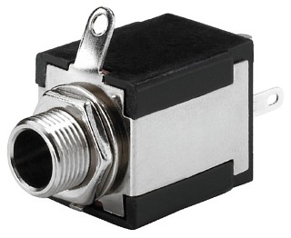 Plugs and inline jacks: 6.3mm, 6.3 mm Stereo and Mono Panel Jacks T-635S