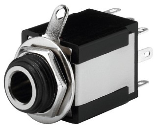 Plugs and inline jacks: 6.3mm, 6.3 mm Stereo and Mono Panel Jacks T-638JSI