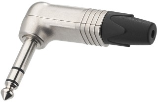 Plugs and inline jacks: 6.3mm, NEUTRIK 6.3 mm plugs, right-angle NP-3RX