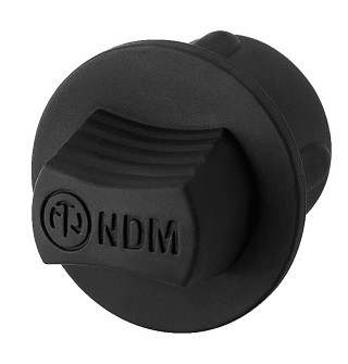 Plugs and inline jacks: XLR, Rubber dust covers NDM-1