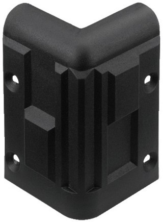 Housing design, Plastic corner for speaker cabinets MZF-8512