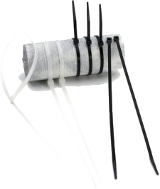 Kabel, Zubehör: Kabelbinder und Klettband, Kabelbinder 3,6 mm x 200 mm, natur oder schwarz