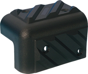 Case corners, Adam Hall Hardware, Product number: 4013 - Plastic stackable corner, black