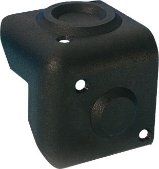 Case corners, Adam Hall Hardware, Product number: 4018 - Plastic stackable corner, black