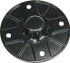 Cabinet flanges, Adam Hall Hardware, Product number: SM720 - Flange steel plate with M 20 inside thread, black