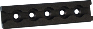 Flying gear, Adam Hall Hardware, Product number: 5720 - Cargo restraint track, black