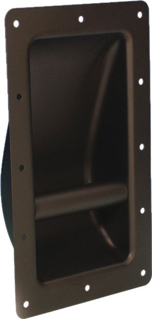 Cabinet handles, Adam Hall Hardware, product number: 34001 - Large steel bar handle, black