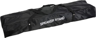 Drummerseats, Transport bag for 2 speaker stands, black
