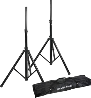 Drummerseats, Speaker stand economy SET with transportbag