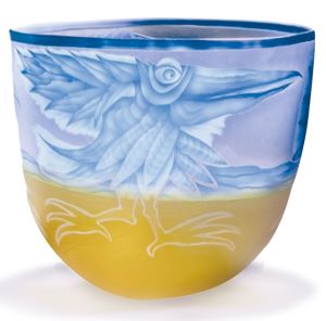 Art Objects:plats, Borowski Bowl-Bird