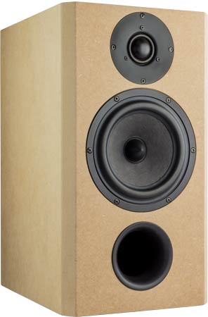 Arche Audio FR 2 Hi-Fi Audio Bookshelf Loudspeaker Semi-Horn-Loaded Full Range Speakers Birch Plywood Enclosure Audiophile Passive Speakers