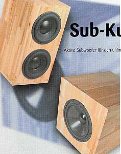 Subwoofer-Design von Klang+Ton