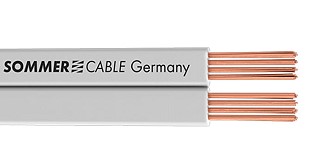 Lautsprecherkabel Tribun von Sommer Cable, SC-Tribun, 2 x 1,5 mm<sup>2</sup>