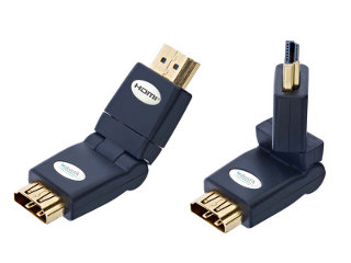 HDMI  Zubehör, Premium HDMI Winkeladapter 360°