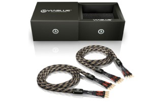 ViaBlue loudspeaker cable, SC-4 Silver-Series Bi-Amping Speaker Cable Crimp