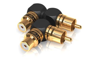 ViaBlue XS Plugs Series, XS RCA Adapter 90° S/XL 