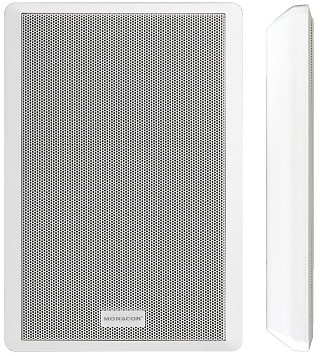 Wall and ceiling speakers: Low-impedance / 100 V, Pair of slimline speaker systems, 40 W<sub>MAX</sub>, 4   SMB-130/WS