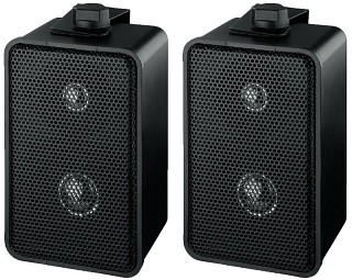 Wall and ceiling speakers: Low-impedance / 100 V, Pair of universal 2-way speaker systems, 40 W<sub>MAX</sub>, 4   MKS-42/SW