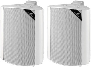 Wall and ceiling speakers: Low-impedance / 100 V, Pair of universal PA speaker systems EUL-60/WS