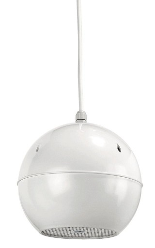 Wall and ceiling speakers: Low-impedance / 100 V, Weatherproof PA ball speaker EDL-412/WS
