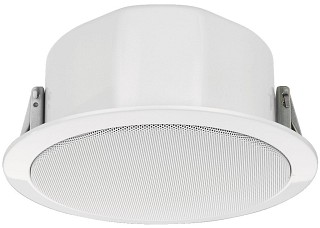 Wall and ceiling speakers: Low-impedance / 100 V, PA ceiling speaker EDL-36TW