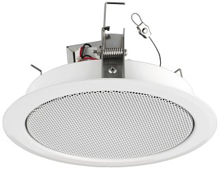 Wall and ceiling speakers: Low-impedance / 100 V, PA ceiling speaker EDL-68/WS