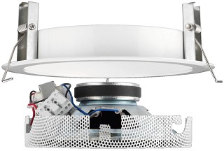 Wall and ceiling speakers: Low-impedance / 100 V, PA ceiling speaker EDL-68/WS