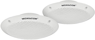 Weatherproof speakers: Low-impedance, Weatherproof pair of flush-mount PA speakers, 30 W<sub>MAX</sub> SPE-15F/WS