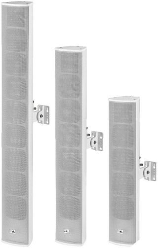 Column speakers, Weatherproof PA column speakers ETS-422TW/WS