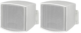 Speaker systems: 100 V, Pair of miniature PA speaker systems EUL-26/WS