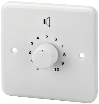 Volume controls and accessories, Wall-Mounted PA Volume Controls ATT-250/WS