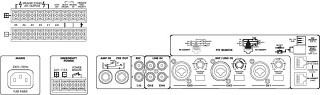 Amplificateur: Amplificateurs-mixeurs à zones, Amplificateur-Mixeur Public Adress 5 zones mono PA-1240
