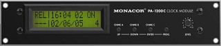 Amplificadores: Amplificadores mezcladores de zona, Módulo programador PA-1200C