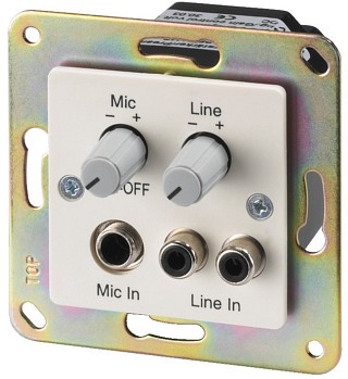 Flush-mount amplifier, Sound from the Socket PREAMP-1UP