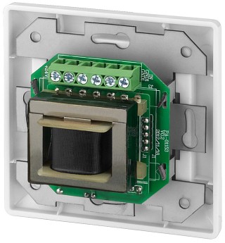 Lautstärkeregelung und Zubehör, ELA-Einbau-Lautstärkesteller mit 24-V-Pflichtempfangsrelais ATT-506PEU