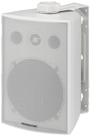 Wand- und Deckenlautsprecher: Niederohm / 100 V, Wetterfeste ELA-Lautsprecherbox ESP-230/WS