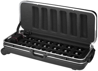 Conference and tour guide systems, Transport case with intelligent PWM quick-charge function ATS-36C