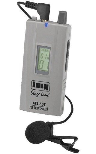 Systèmes de guide pour groupes, Emetteur PLL 40 canaux pour le fonctionnement micro et signaux audio ligne ATS-50T