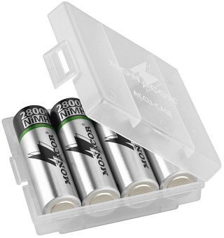 Rechargeable batteries and batteries, Transport case ACCU-CASE
