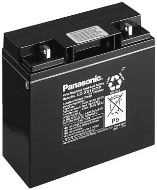 Rechargeable batteries and batteries, Series of Rechargeable Lead Batteries, 12 V NPA-12/17
