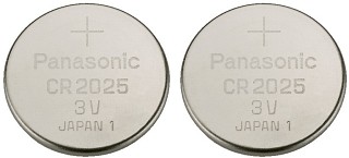 Batterie ricaricabili e non, Serie di batterie al litio CR-2025
