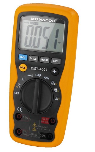 Misurare e testare: Strumenti di misura, Multimetro digitale DMT-4004
