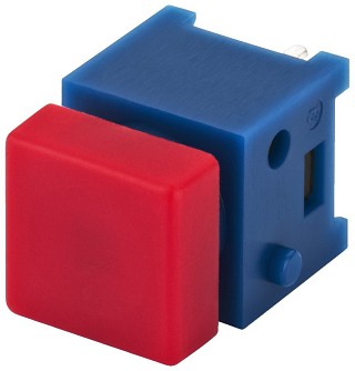 Bricolaje: Pulsador y botones, Pulsador miniatura impresos, para acoplarse en serie MS-660/RT