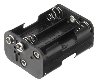 Rechargeable batteries and batteries, Battery holder A-304/IT
