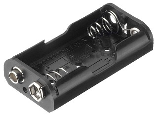 Rechargeable batteries and batteries, Battery holder A-307/IT
