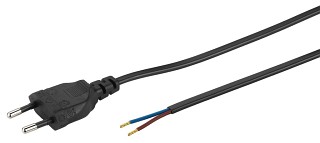 Tensión de la red: Cable de corriente, Cable de corriente AC-200BK