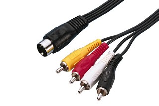 Adapters: RCA, Stereo adapter cable AC-54