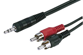 Adapters: RCA, Audio adapter cables ACA-1735